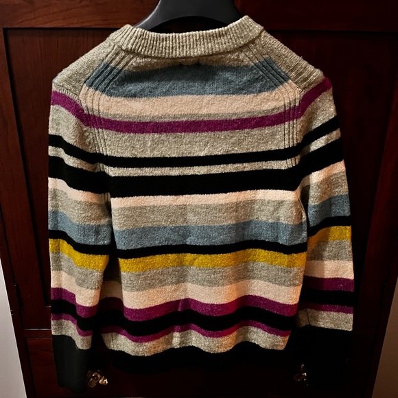 Multi color, stripped sweater from Target. Never worn. - Picture 2 of 3